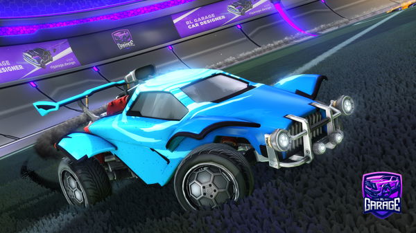 A Rocket League car design from Xafion