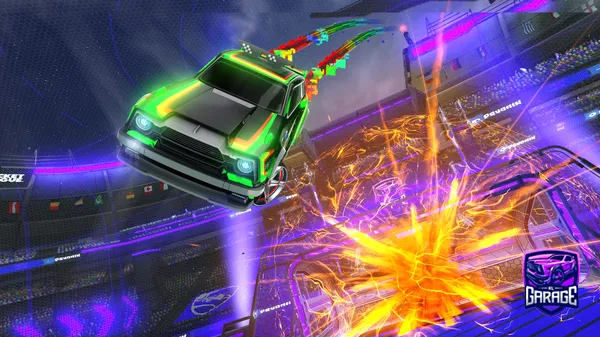 A Rocket League car design from 1sraelit0