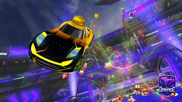 A Rocket League car design from bropo