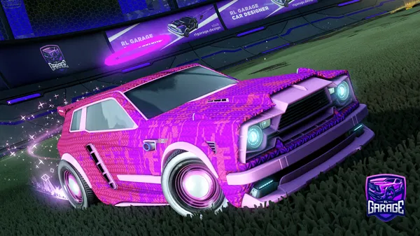 A Rocket League car design from RigIsMid