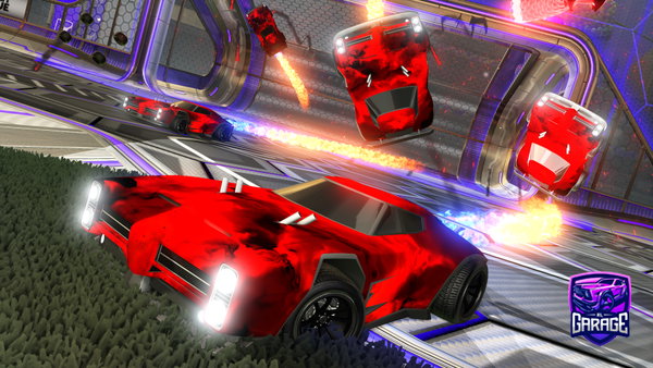 A Rocket League car design from invertal_Shadow