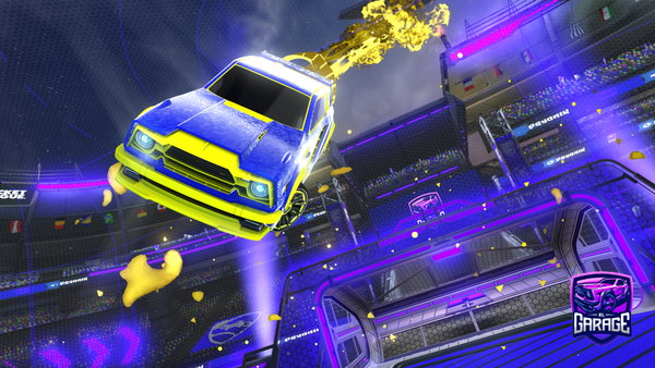 A Rocket League car design from MC-BiGPuN