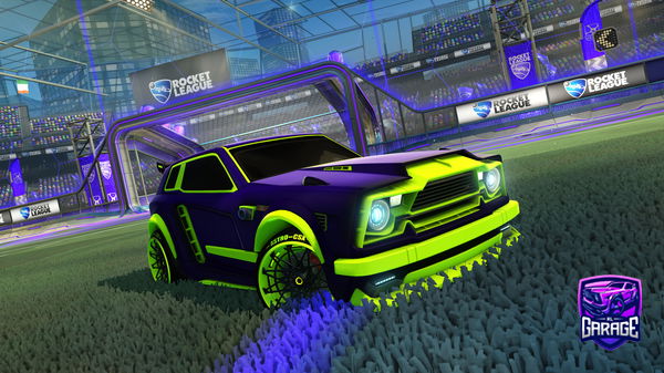 A Rocket League car design from fredde_83