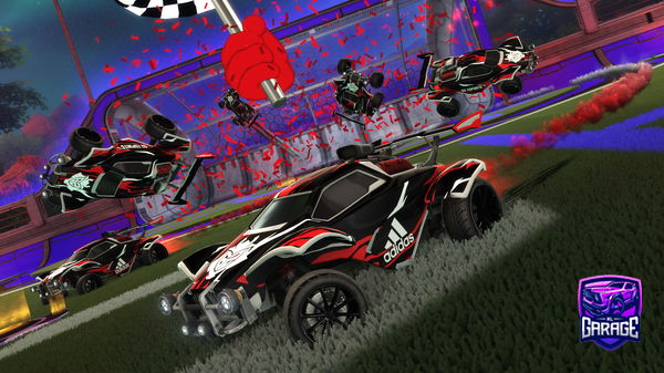 A Rocket League car design from Iyricstrap