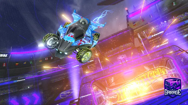 A Rocket League car design from BrankoPika