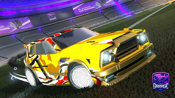A Rocket League car design from RuthlessCurve89