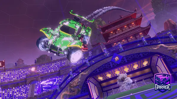 A Rocket League car design from poobie