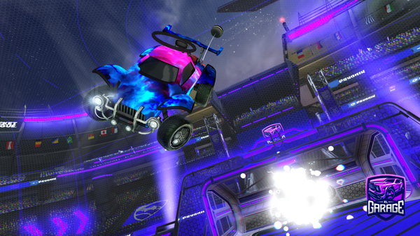 A Rocket League car design from PS4h2thed13