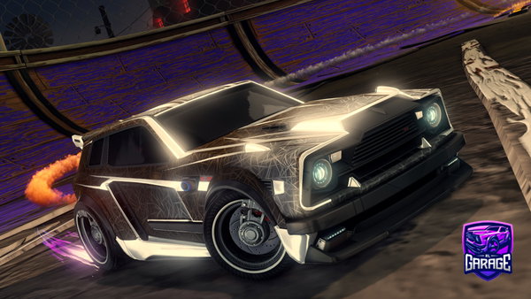 A Rocket League car design from HadiAkel