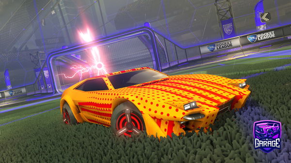 A Rocket League car design from SHOWCAR-10