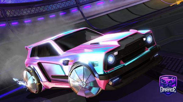 A Rocket League car design from CrspyChkn