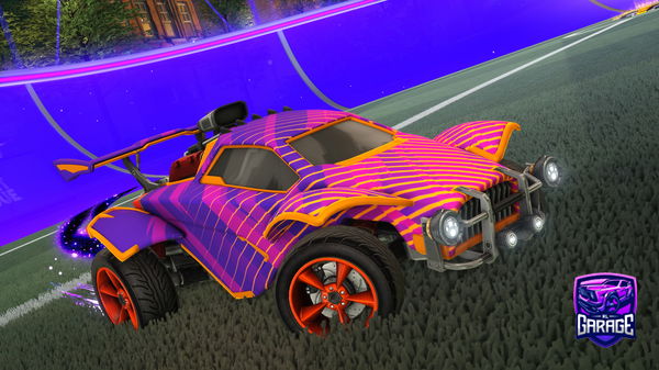 A Rocket League car design from nrgamer