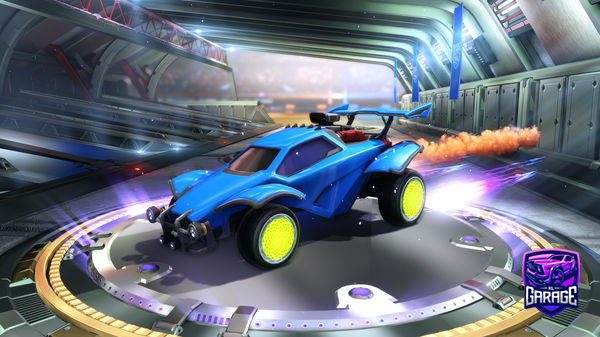 A Rocket League car design from HJY