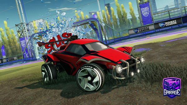 A Rocket League car design from pasuPixel