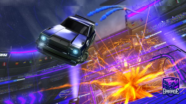 A Rocket League car design from Nisso78