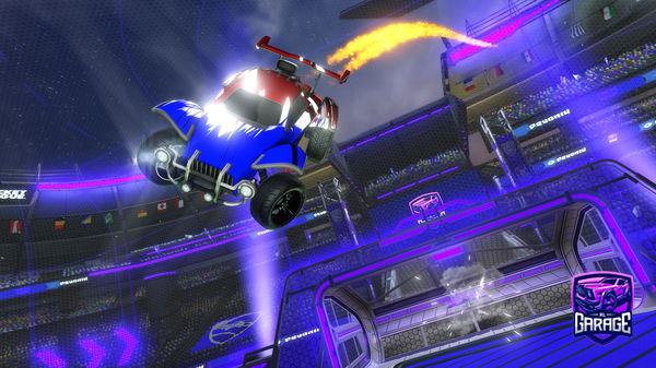 A Rocket League car design from Beweq