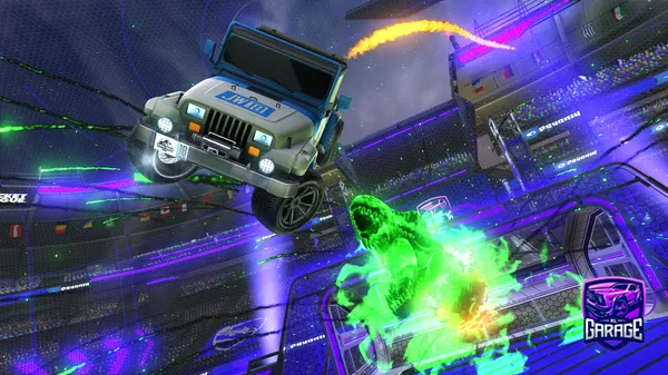 A Rocket League car design from Nickbasket25