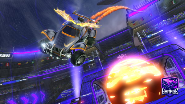 A Rocket League car design from Lilianp7