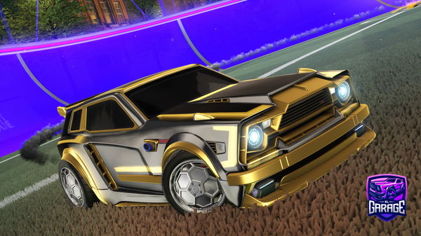 A Rocket League car design from kiwui_o