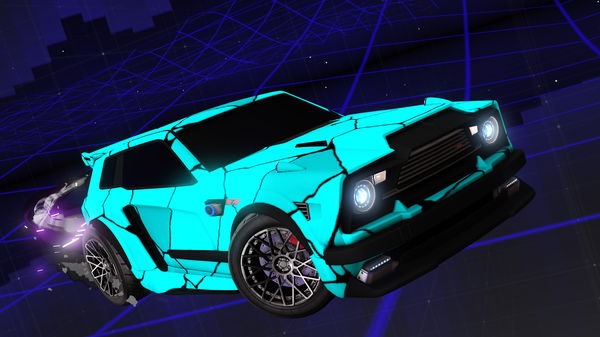 A Rocket League car design from Thought101