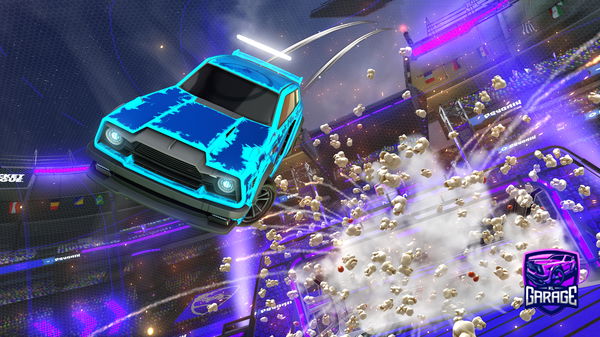 A Rocket League car design from JiggleJiggle_Mav