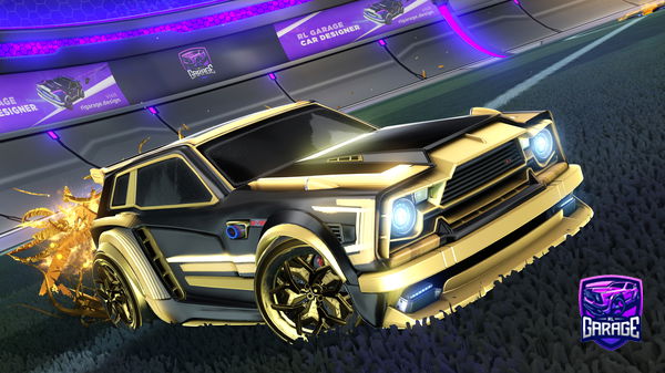 A Rocket League car design from Kut78