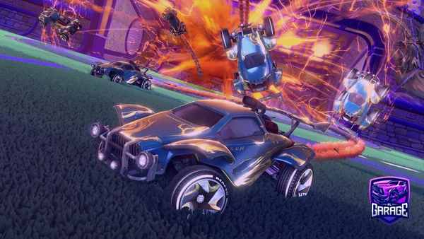 A Rocket League car design from EyfinAim