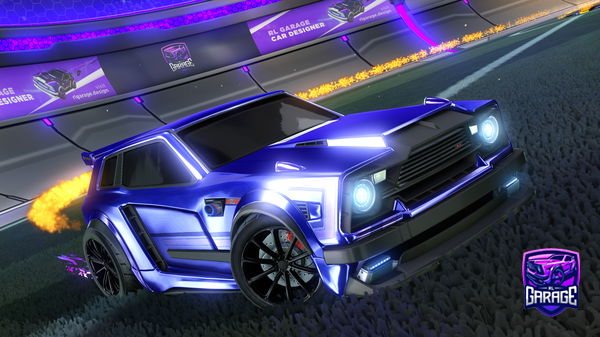 A Rocket League car design from Wolf083296