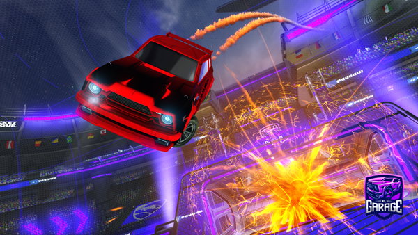 A Rocket League car design from J0shK2007