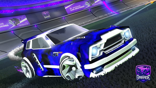 A Rocket League car design from Crowdller