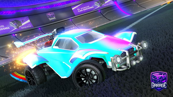 A Rocket League car design from Atib72