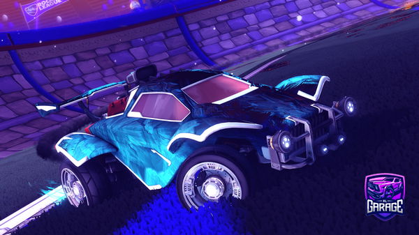 A Rocket League car design from Twix_Da_boss