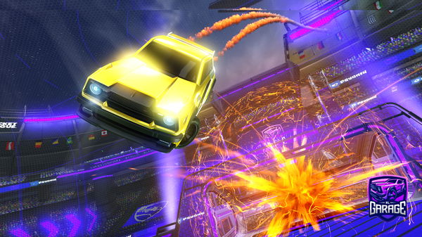 A Rocket League car design from Infrator_17