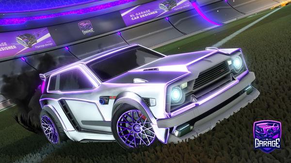 A Rocket League car design from matteler