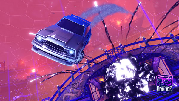 A Rocket League car design from RocketLeagueKing4444