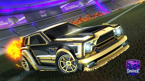 A Rocket League car design from charliejones2014