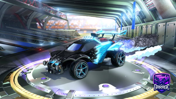 A Rocket League car design from mvkv