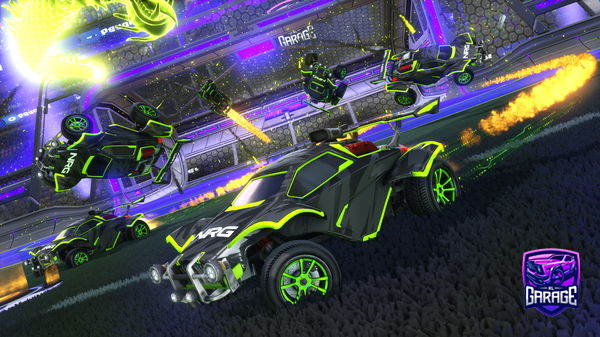 A Rocket League car design from MrCookiexd