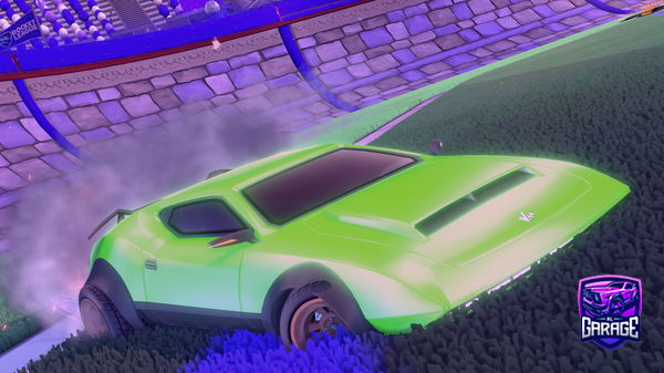 A Rocket League car design from Mahgam