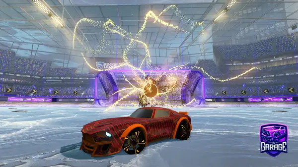 A Rocket League car design from DJ_EM3RALD