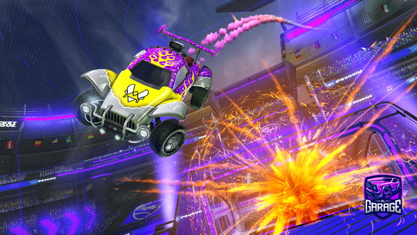 A Rocket League car design from Andre137878