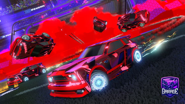 A Rocket League car design from pixelboy_12