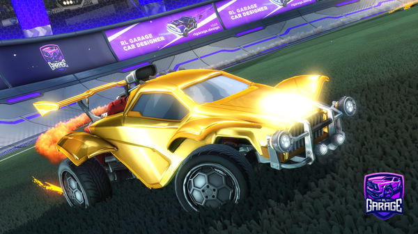 A Rocket League car design from Parzival_136