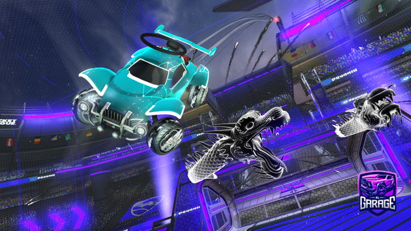 A Rocket League car design from IceSlasher77
