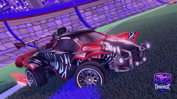 A Rocket League car design from W00d13S154321