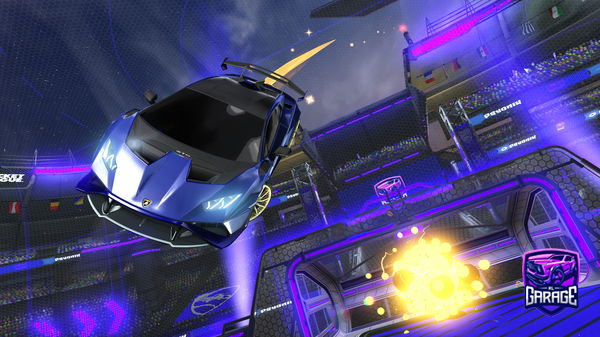 A Rocket League car design from sacredisded