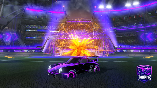 A Rocket League car design from Z4CHM
