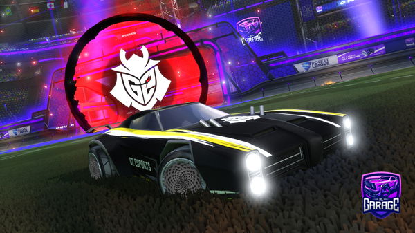 A Rocket League car design from Woptv123