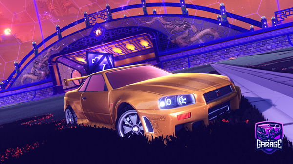 A Rocket League car design from mcruzatsaez