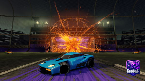 A Rocket League car design from ddn984